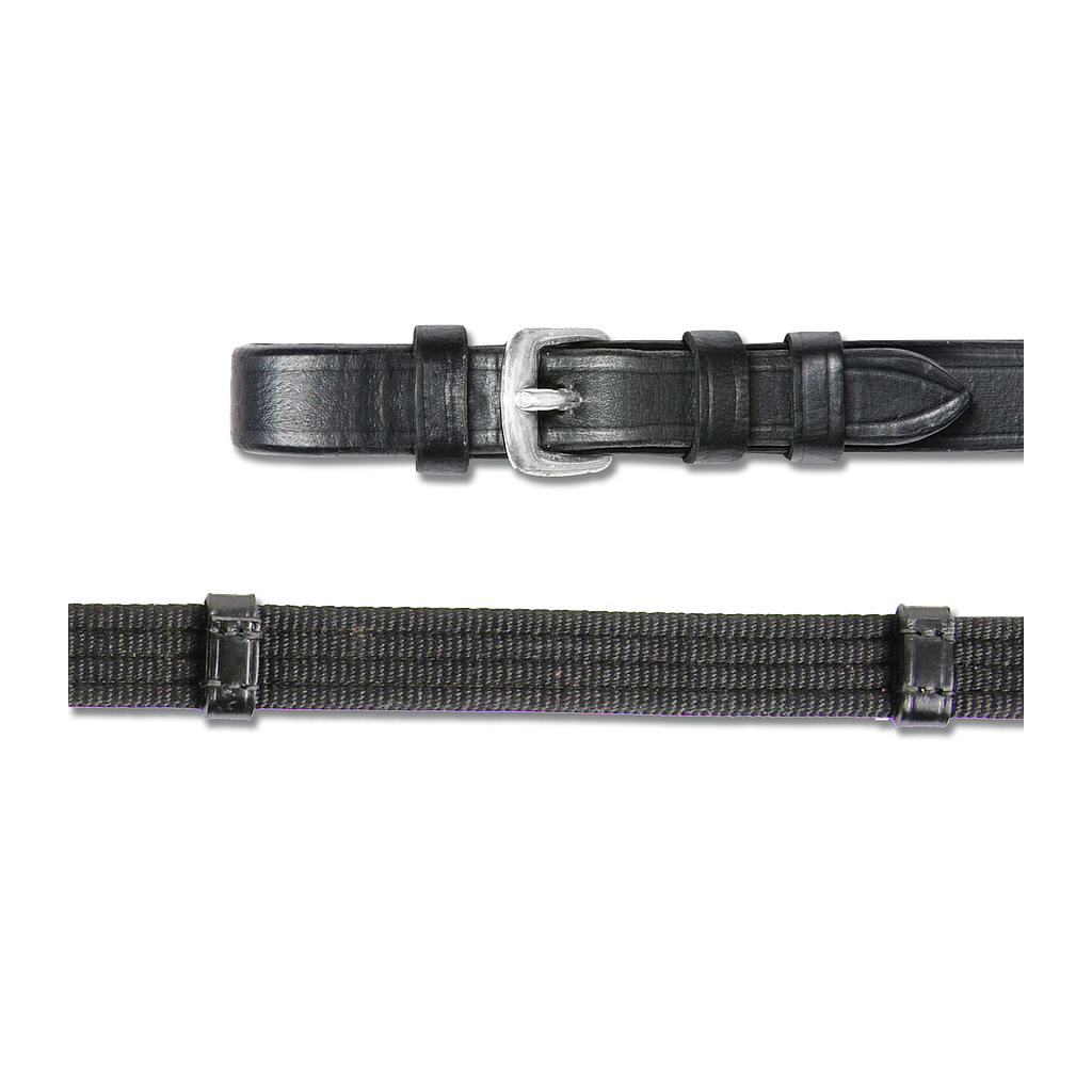 Riendas Wembley X-Line De Tela Color Negro