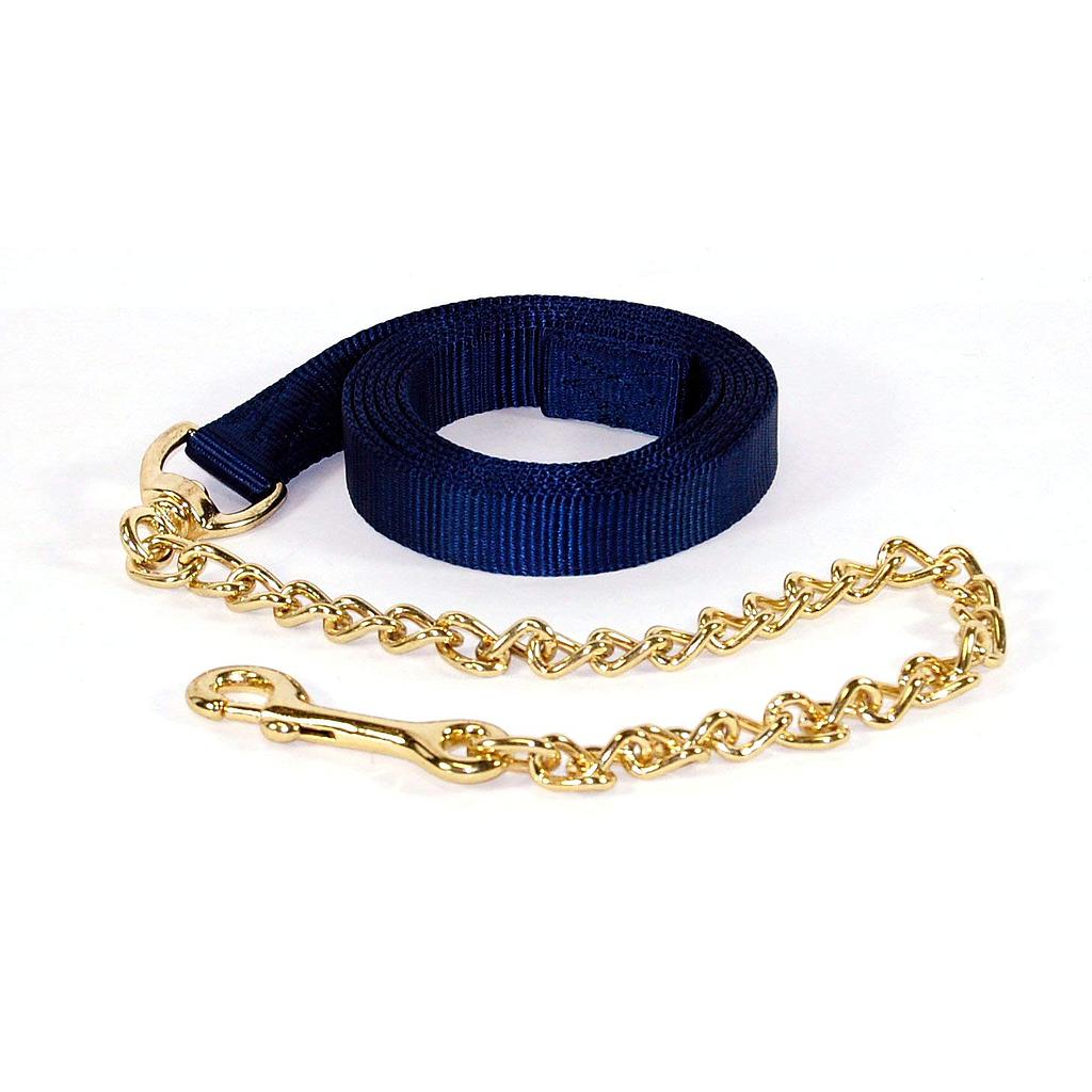 Halador De Nylon Con Cadena Color Navy