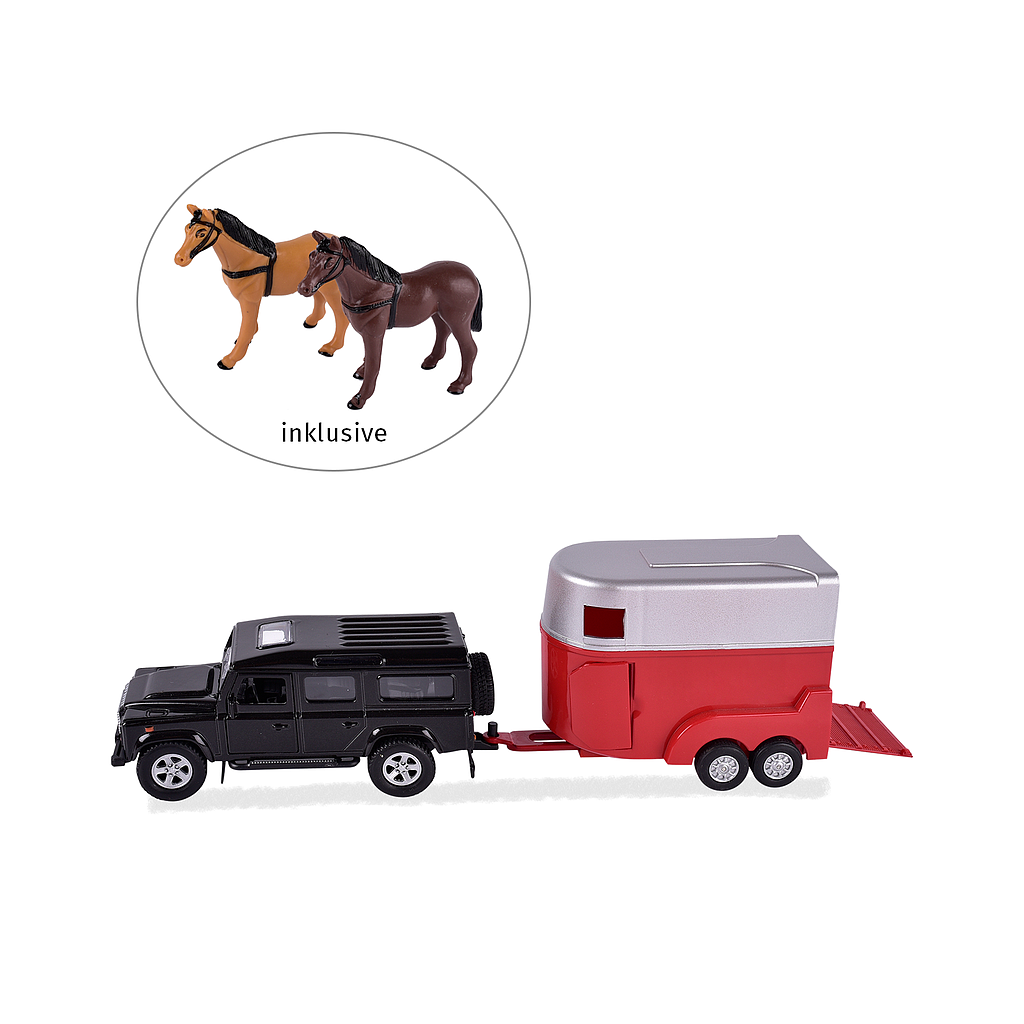 Carro Con Trailer Para Caballo