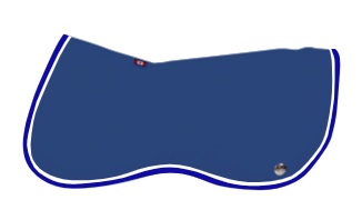 Pad Para Espalda Ogilvy Color Azul/Blanco/Azul