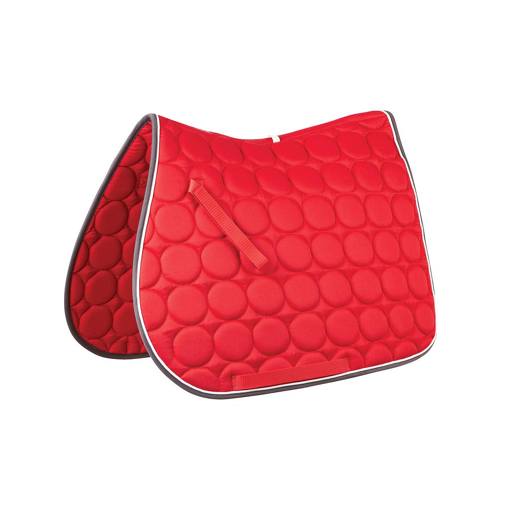 Mantillon Roma Circle Quilt Color Rojo/Blanco/Carbon Full
