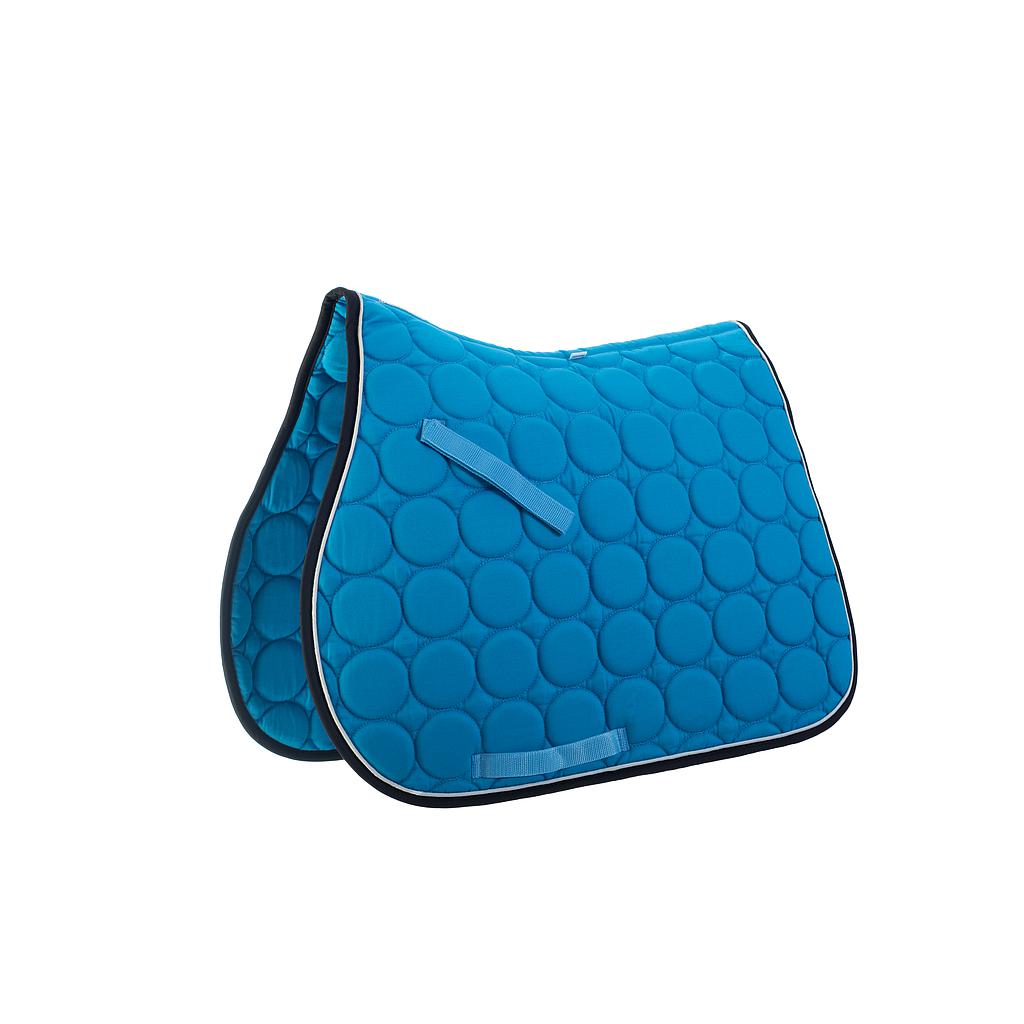 Mantillon Roma Circle Quilt Color Cielo/Blanco/Carbon Pony