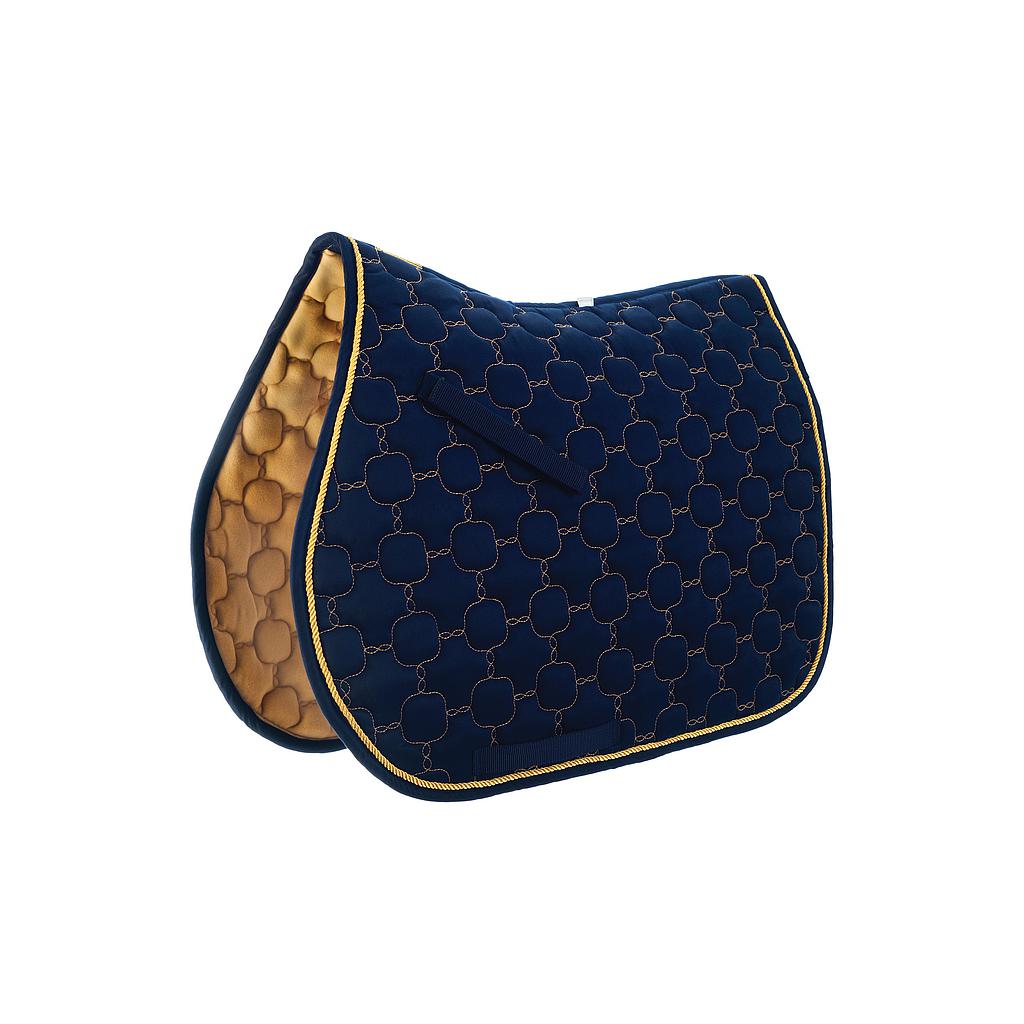 Mantillon Ecole Noble Color Azul Marino/Oro