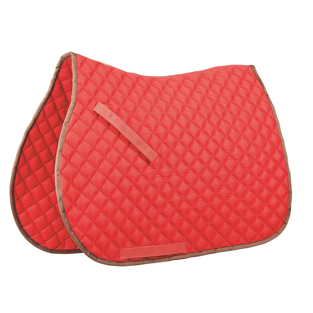 Mantillon Roma Contrast Color Rojo/Chocolate Full