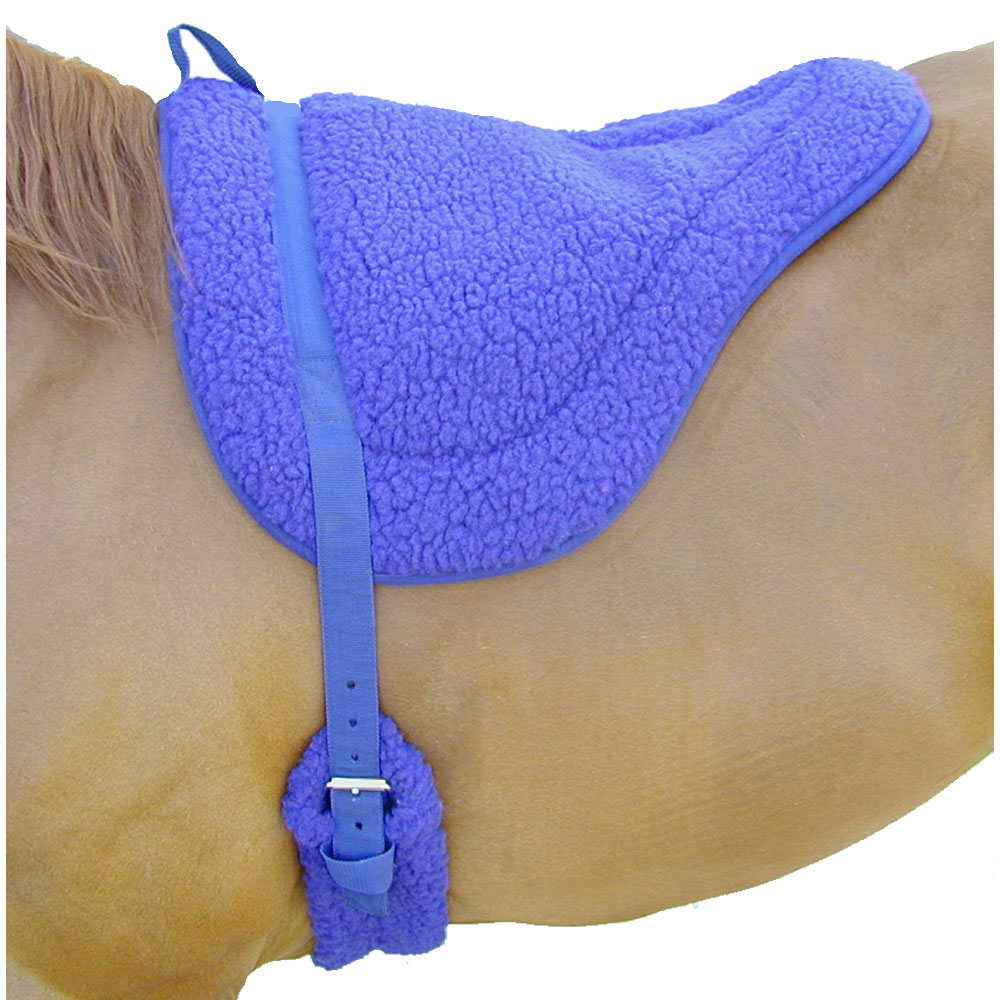 Mantillon Para Montar A Pelo Color Azul