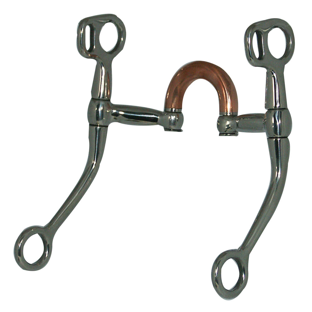 Bocado de Entrenamiento Con Bocado Alto de Cobre Talla 5&quot;