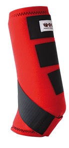 Protector HH Neopreno Sport &amp; Medicine (Par) :Negro :Rojo: Large