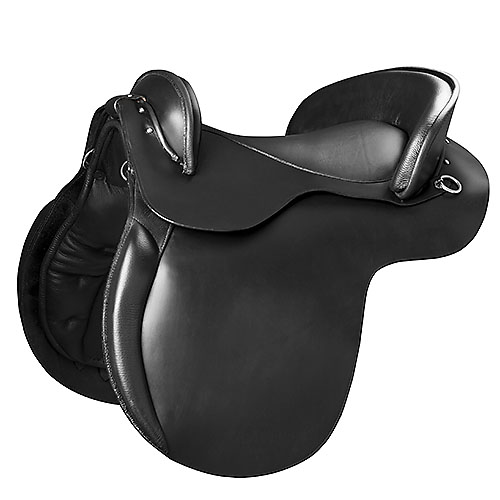 Kit Silla Estilo Españ HH Española :Negra :Adulto :Bastes Cuero