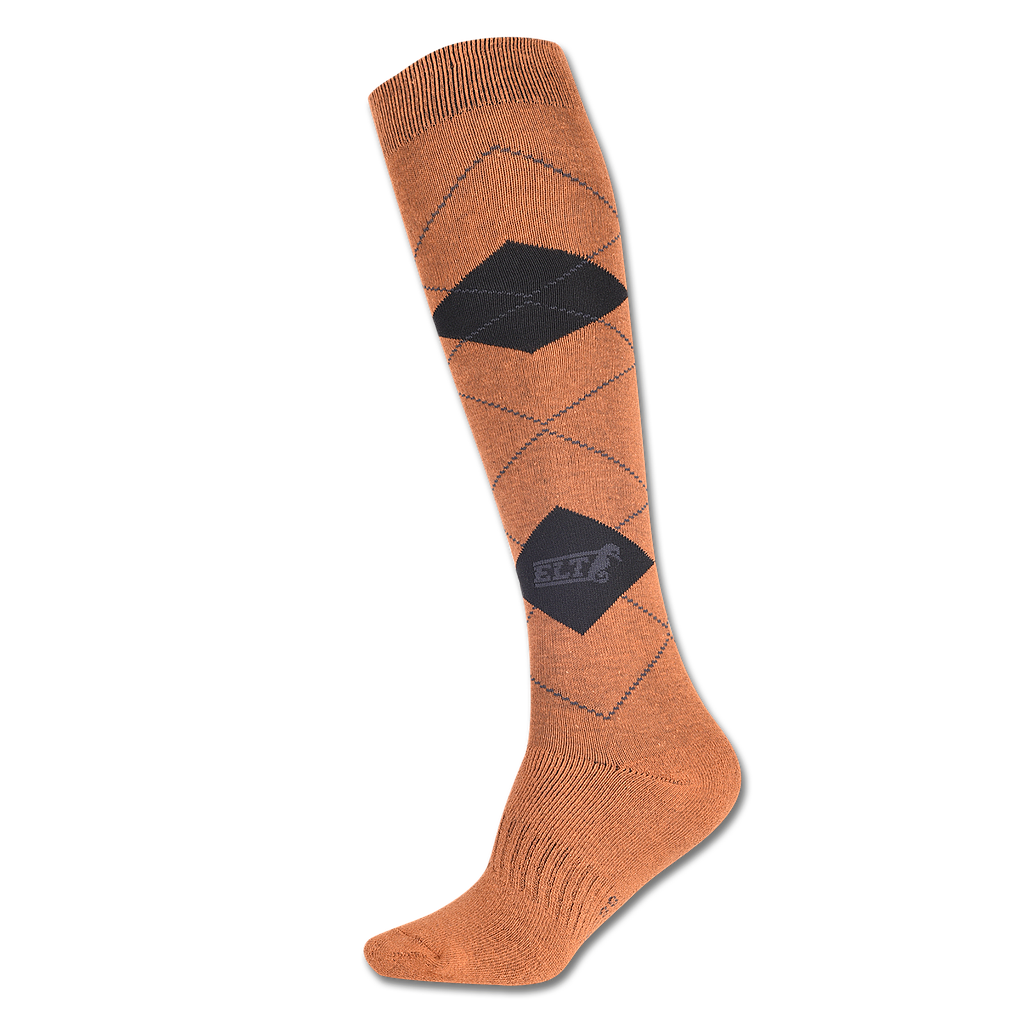 Medias Karo Color Negro/Caramelo Talla XS