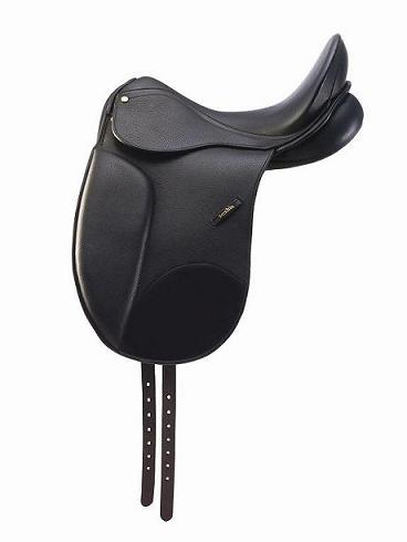 Silla Inglesa Doma Clásica Lexhis KLL Deluxe Talla 17&quot; Color Negro