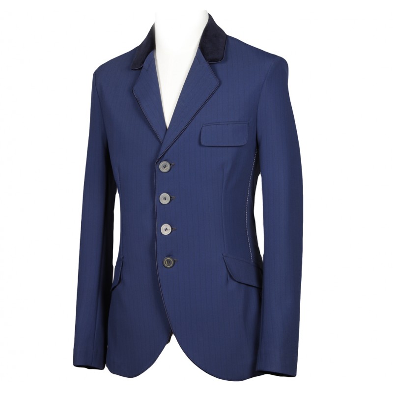 Saco Manfredi Imperial Tweed Para Hombre Color Azul Talla 48