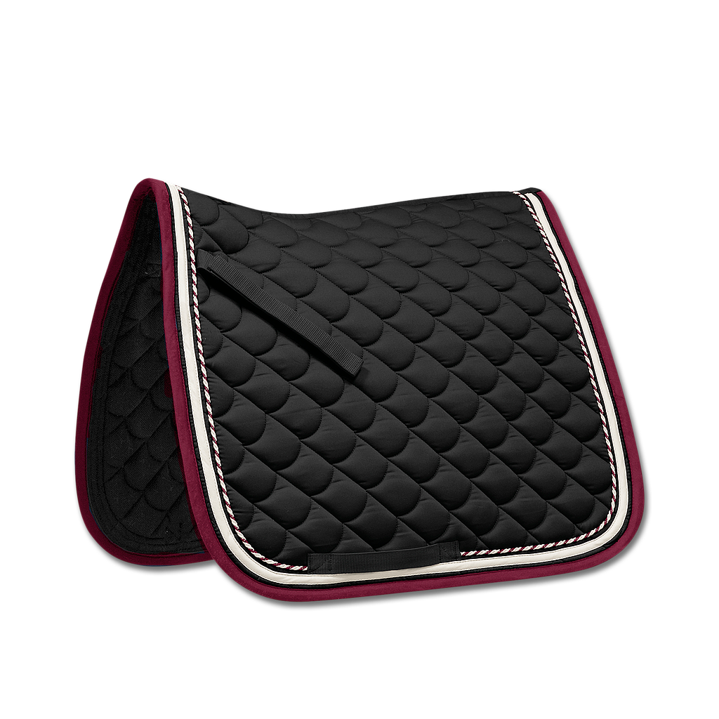 Mantillon Rom Para Todo Proposito Color Ruby Negro/Vino Tinto