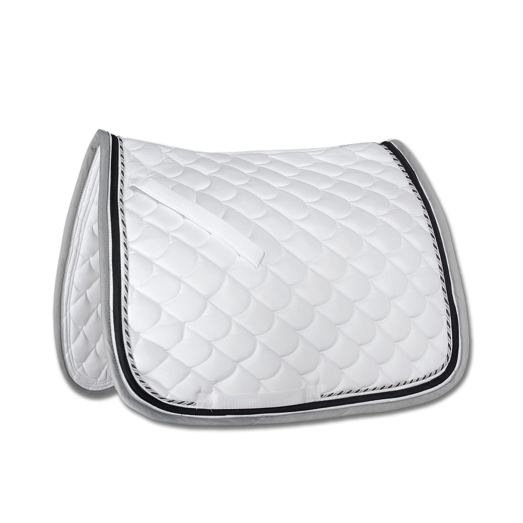 Mantillon Rom Para Todo Proposito Color Ruby Blanco/Gris