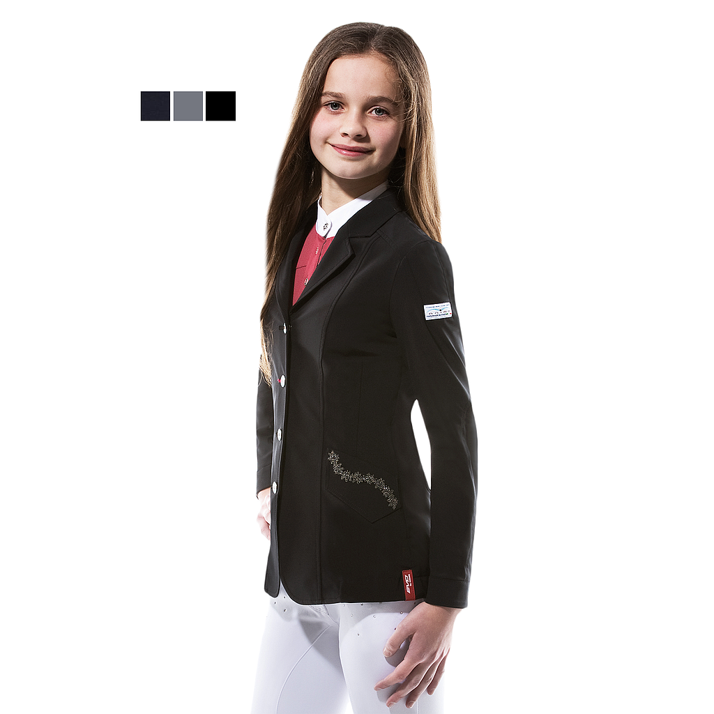 Saco Animo Lavita Para Niña Color Negro Talla 11