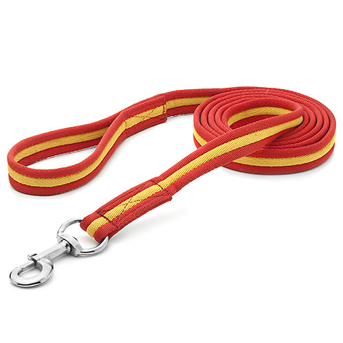 Halador HH Nylon Plano :Rojo Amarillo Rojo :225 cm