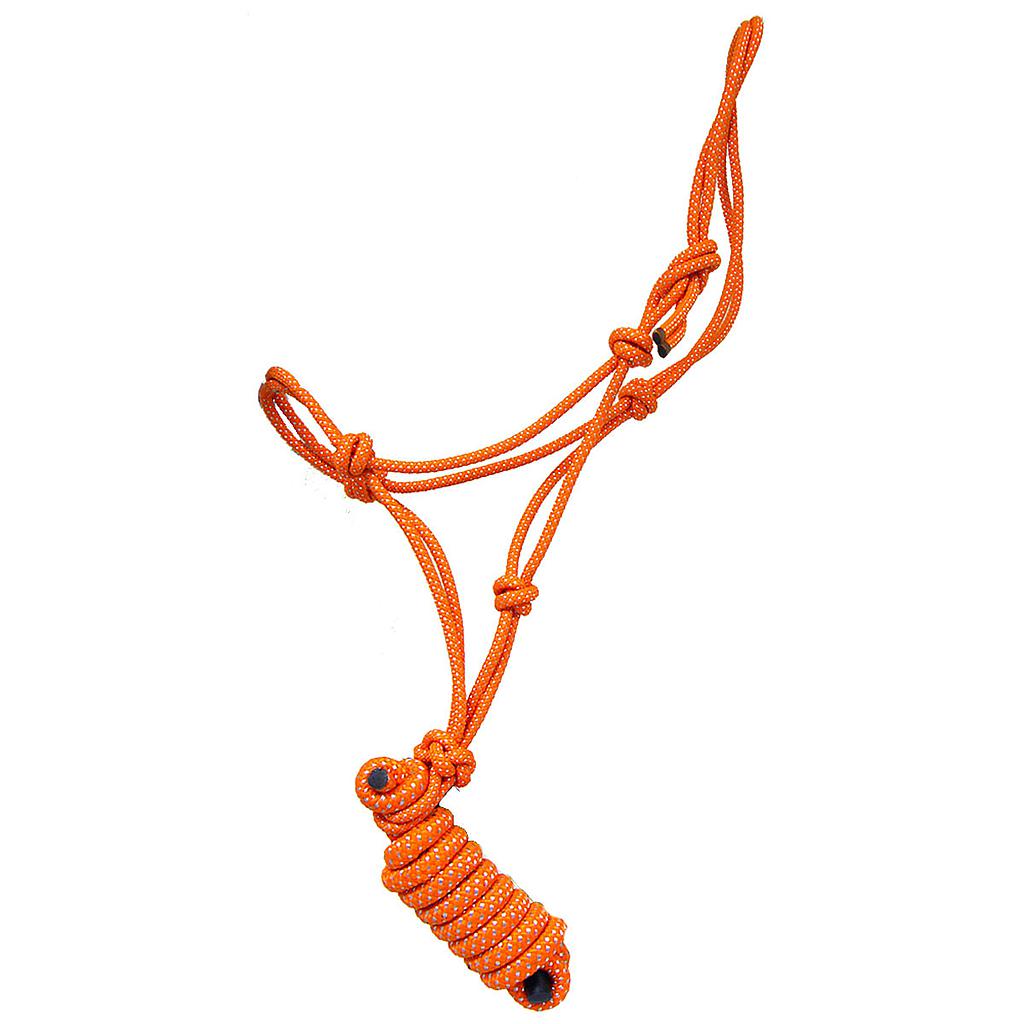 Gamarrón de Lazo con Halador Color Naranja/Plata