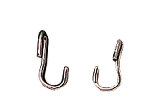 Ganchos Curbos Acero Inoxidable