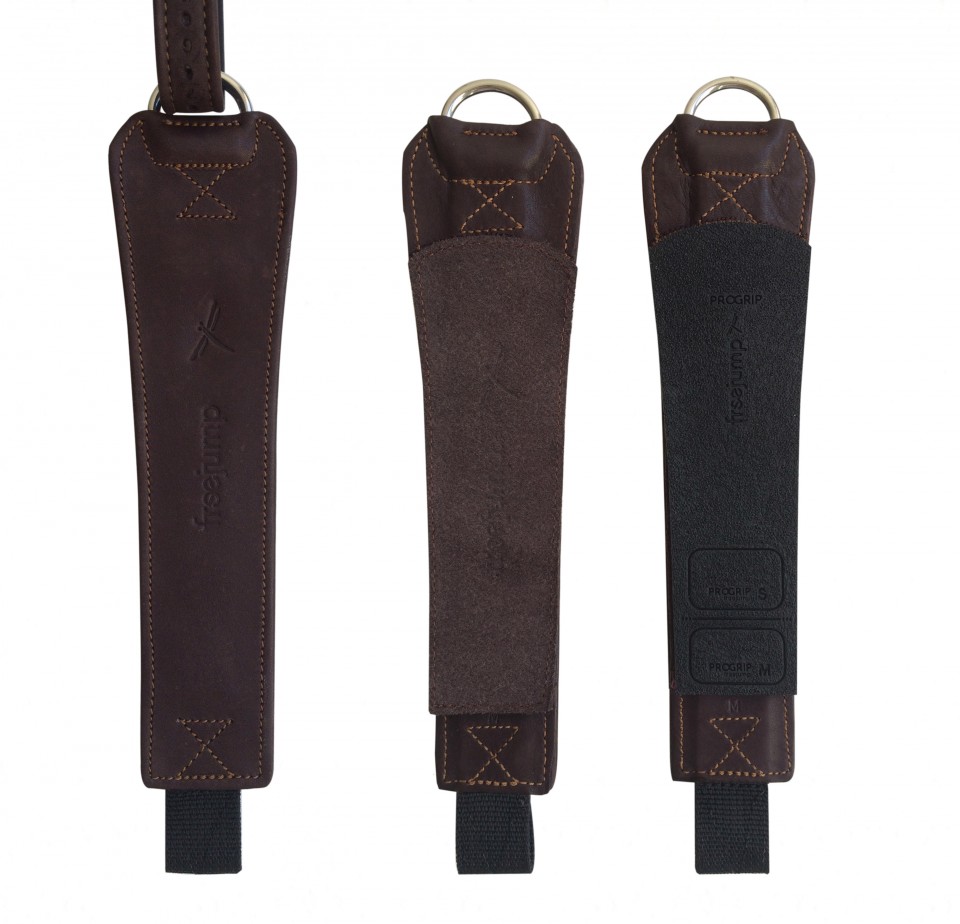 Estriberas Freejump Pro Grip Color Negro Talla M