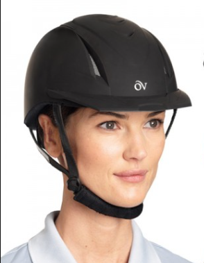 Casco Ovation Delux Schooler Helmet Negro S/M