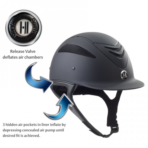 Casco One K Defender Air Negro Matte XS