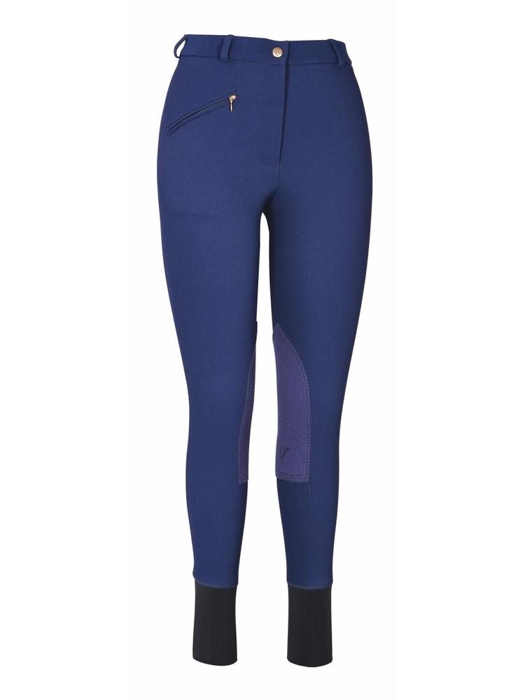 Breeches Jpc Tuff Rider Para Dama Azul Oscuro Talla 26