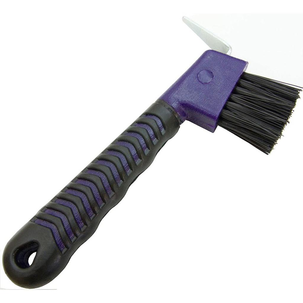 Limpia Cascos Con Cepillo Color Morado