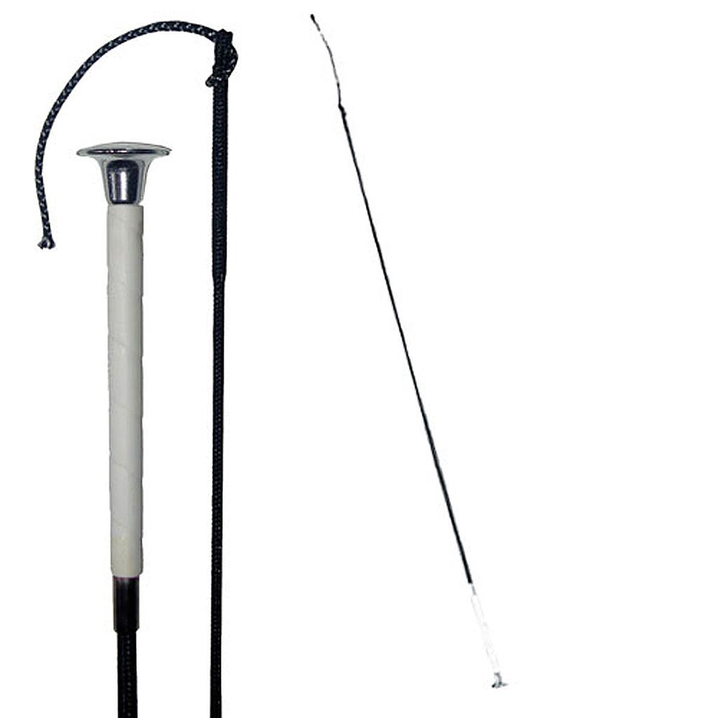 Fusta Para Adiestramiento Talla 39'' Mango Blanco