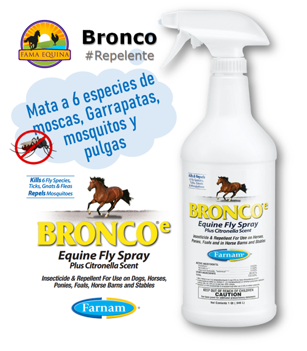 Repelente En Spray Bronco 