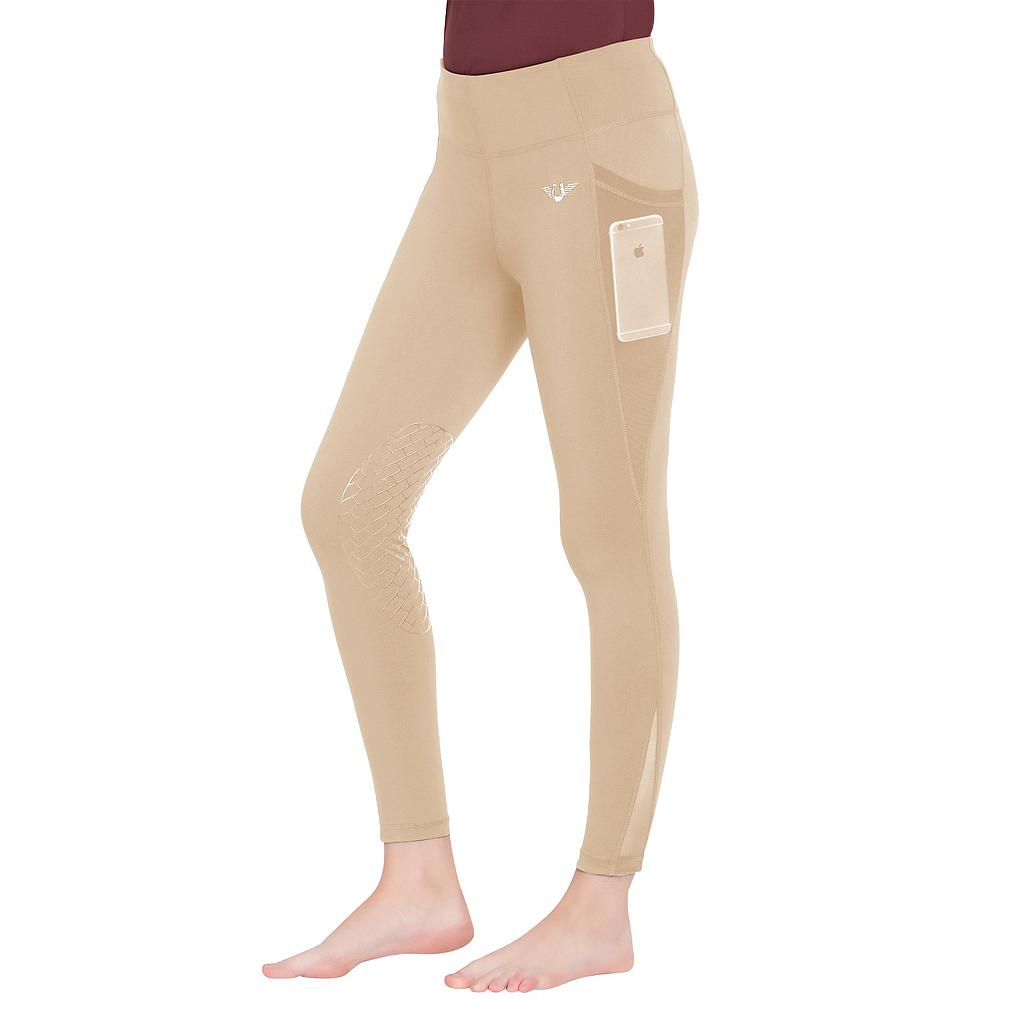 Leggings Para Dama TuffRider EquiCool Minerva Color Safari Talla S