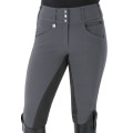 Breeches Champion Full Seat Para Dama Color Gris Talla 24 Regular