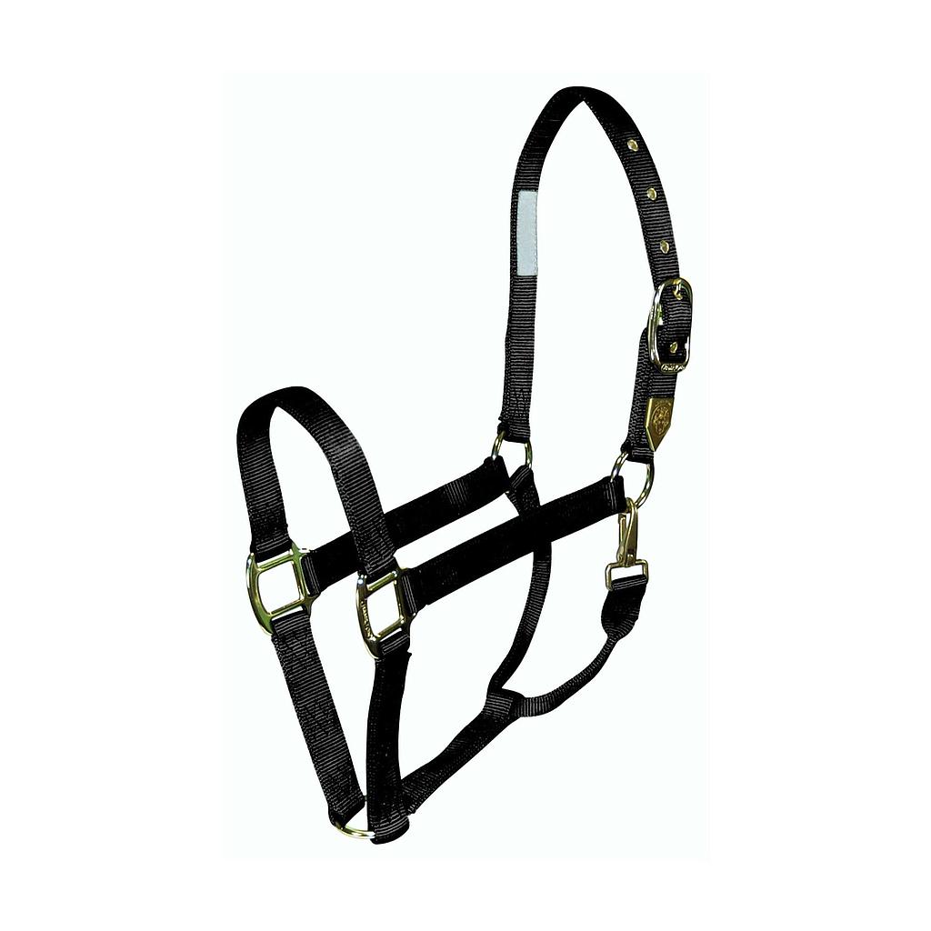 Gamarron de Nylon con Broche Color Negro Talla Large