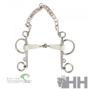 Bocado Sefton Comfort Pelham Articulado 13.5