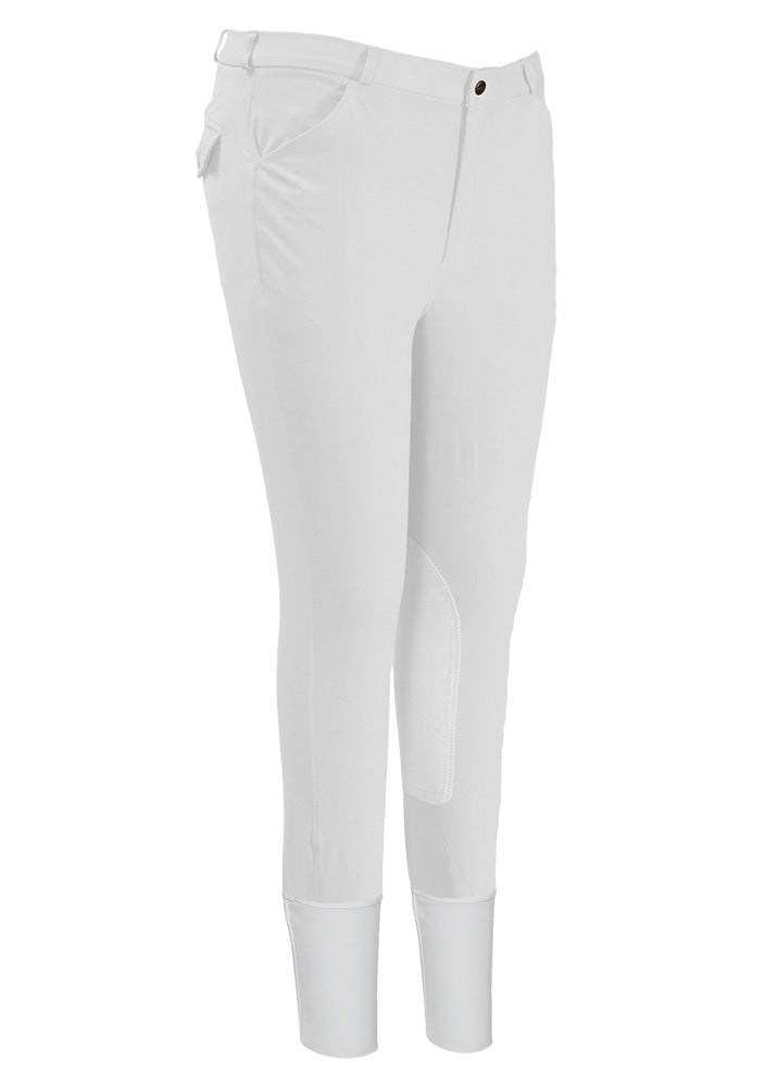 Breeches para Hombre TuffRider Patrol Knee Color Blanco Talla 30