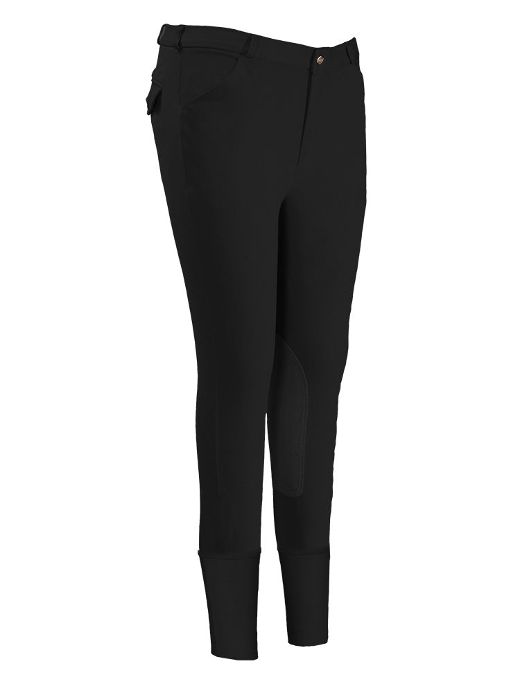 Breeches para Hombre TuffRider Patrol Knee Color Negro Talla 28