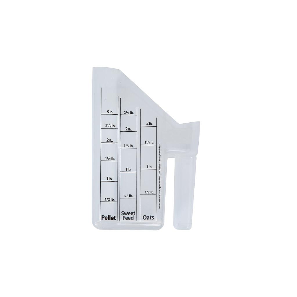 Recipiente Medidor de Comida Plastico