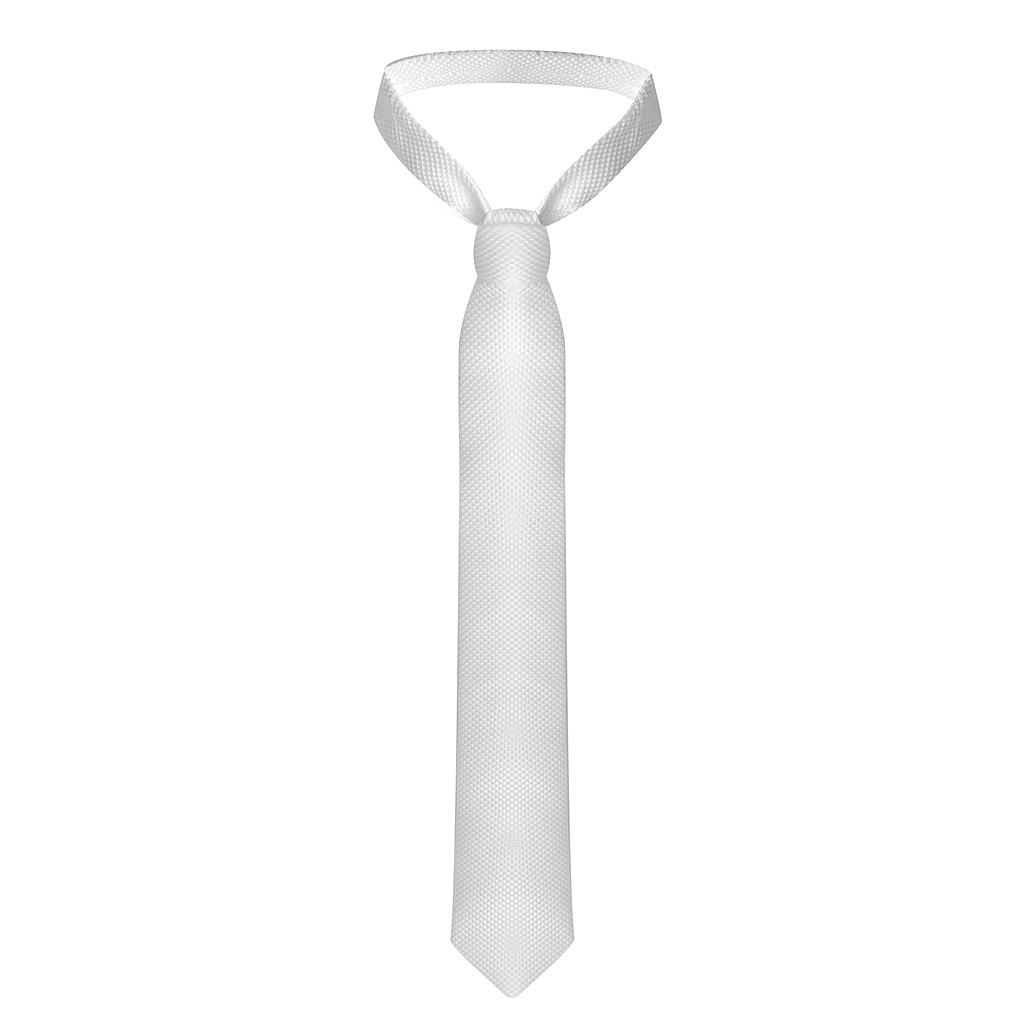Corbata Blanca Para Competencia 