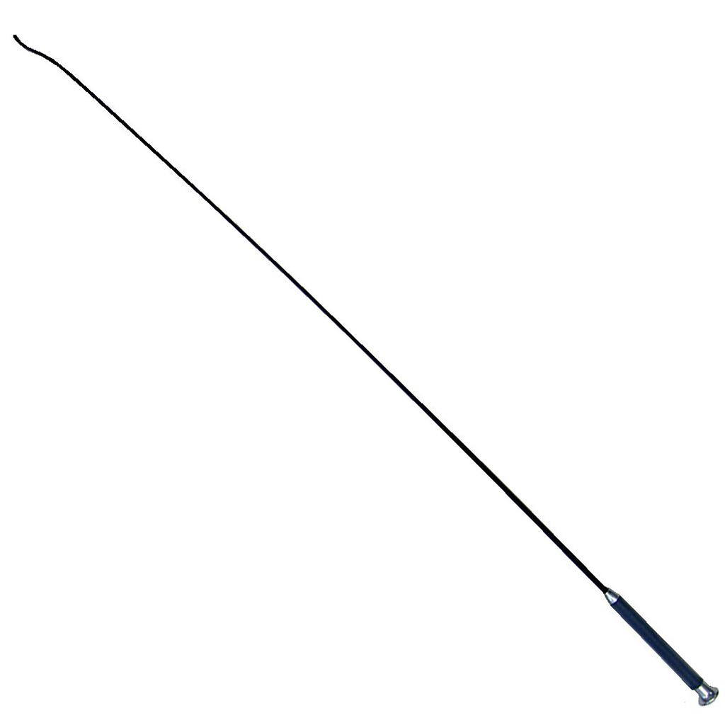 Fusta Para Adiestramiento Con Mango De Gel Color Negro 47&quot;