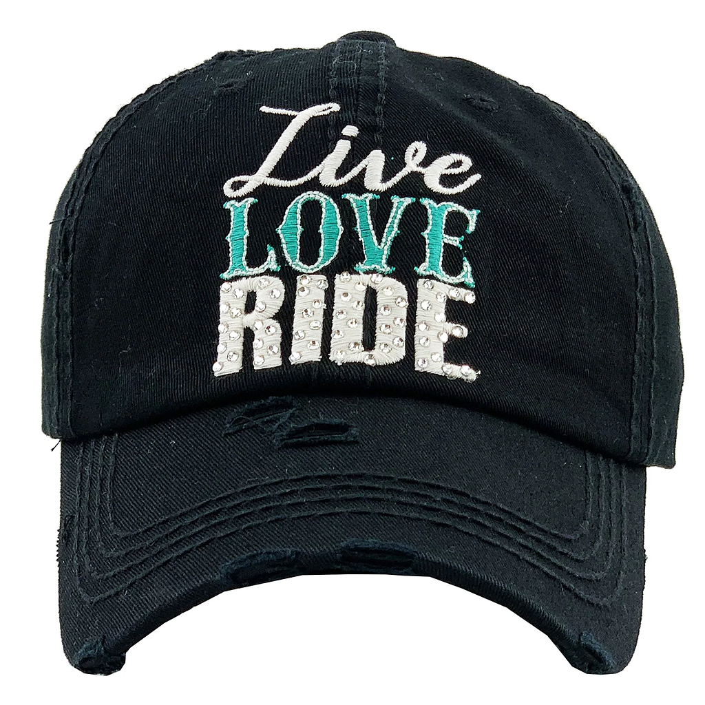 Gorra Live Love Ride Colores Varios