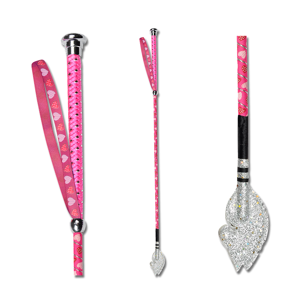 Fuete Azalea Cabeza De Caballo Color Rosado 65cm