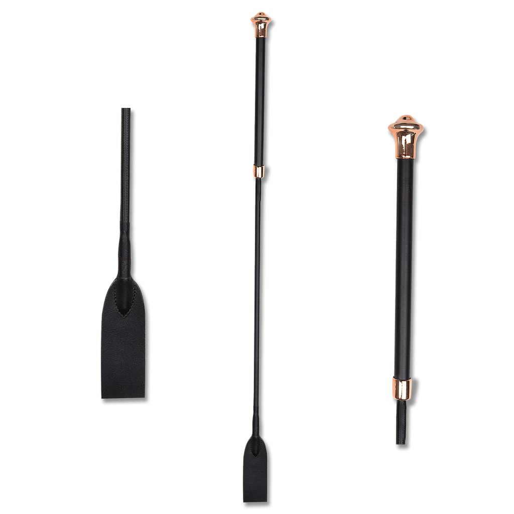 Fuete Para Salto Noblesse Color Negro 75cm