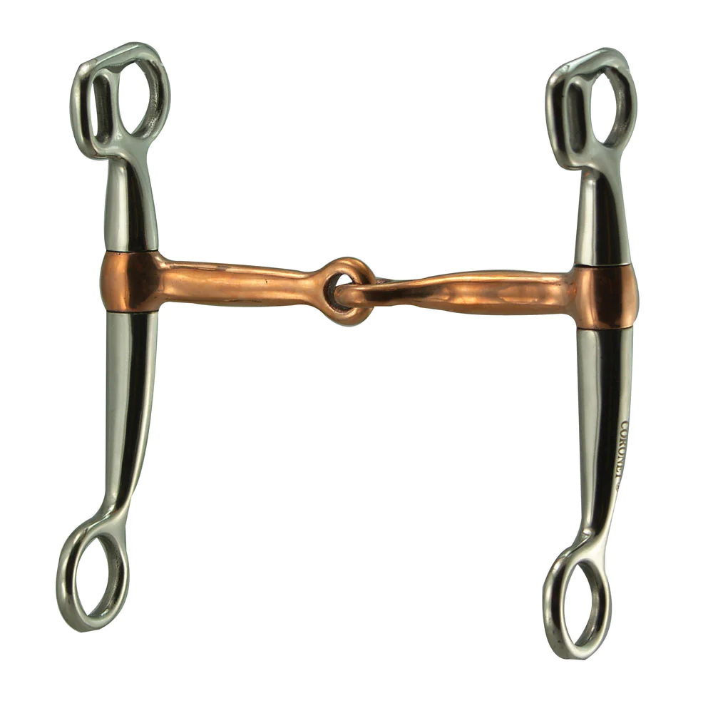 Freno De Entrenamiento Articulado De Cobre Talla 5 1/2&quot;