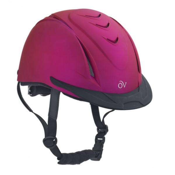 Casco Ovation Metallic Schooler Fucsia S/M