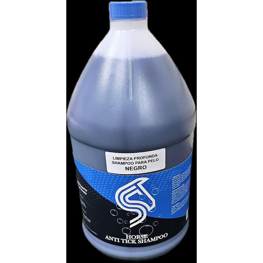 Shampoo Show Anti Tick Galón Para Caballo Negro 
