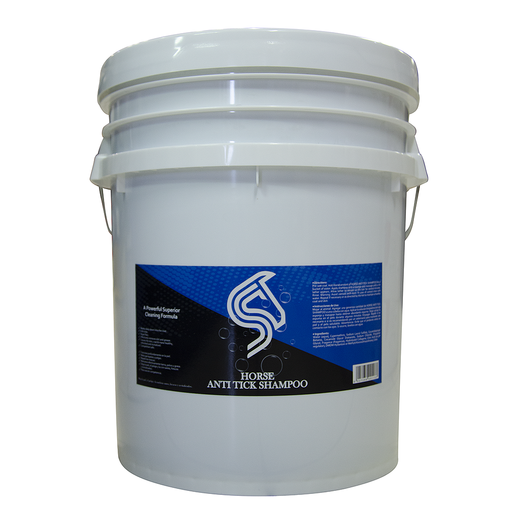 Shampoo Show Cubeta 5 Galones Para Pelo Negro