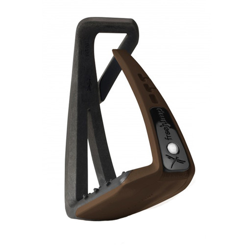 Estribos Freejump Soft Up Lite Color Negro/Chocolate