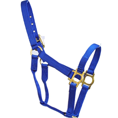 Gamarron Azul Marino Nylon Con Gancho Talla Horse