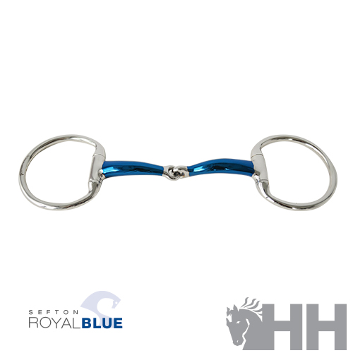 Filete Royal Blue Argolla en D Articulado Con Bloqueo 14mm 13.5cm