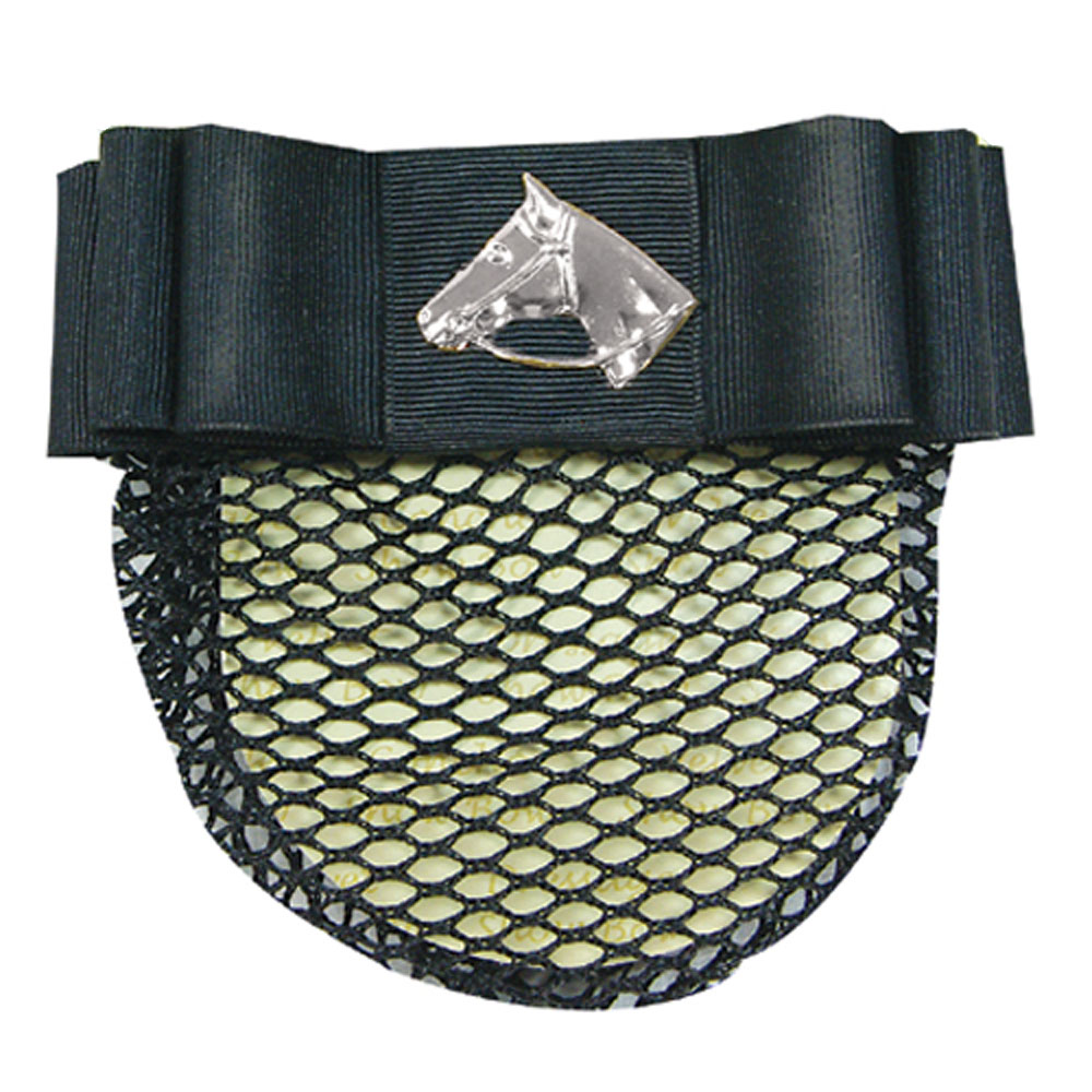 Red Para Pelo Con Adorno de Herradura Dorado