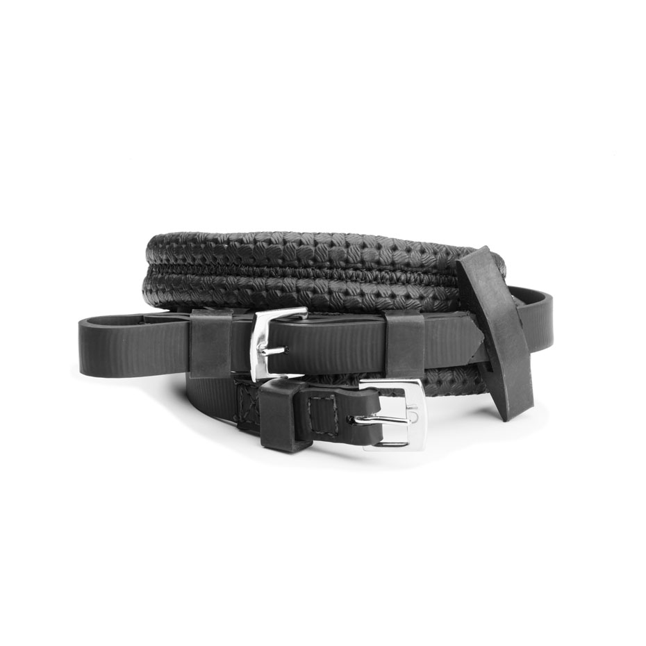 Riendas Wintec de Equileather Color Negro 