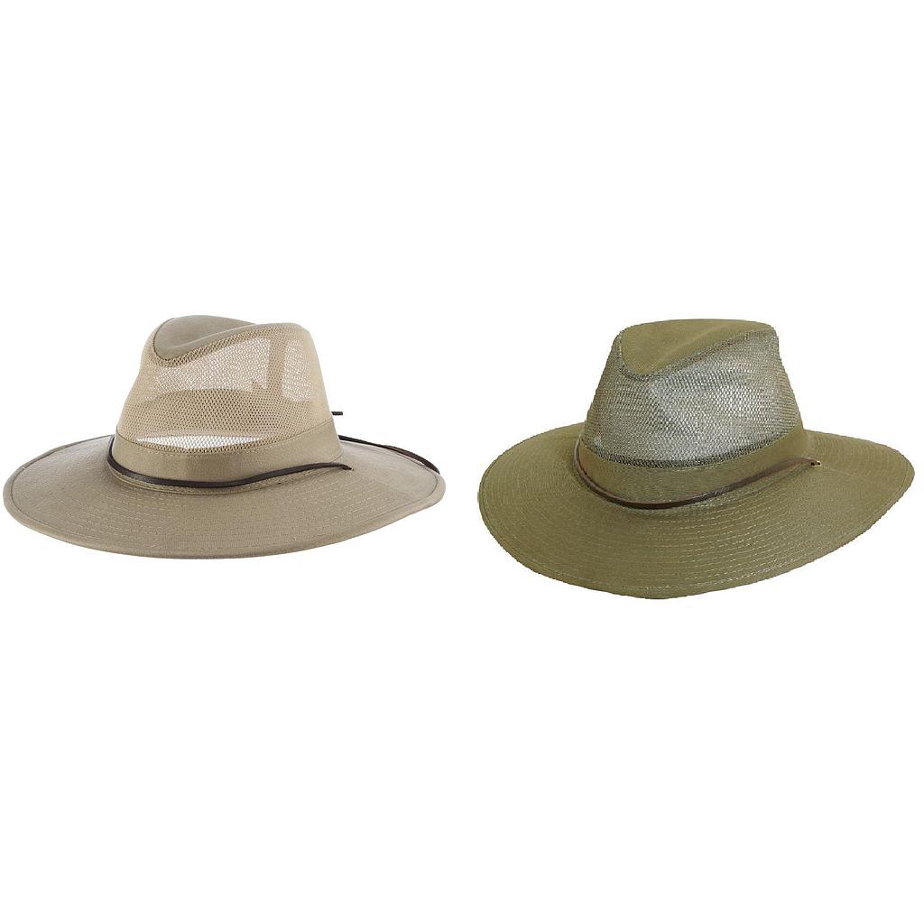 Sombrero Brushed Twill Mesh Safari